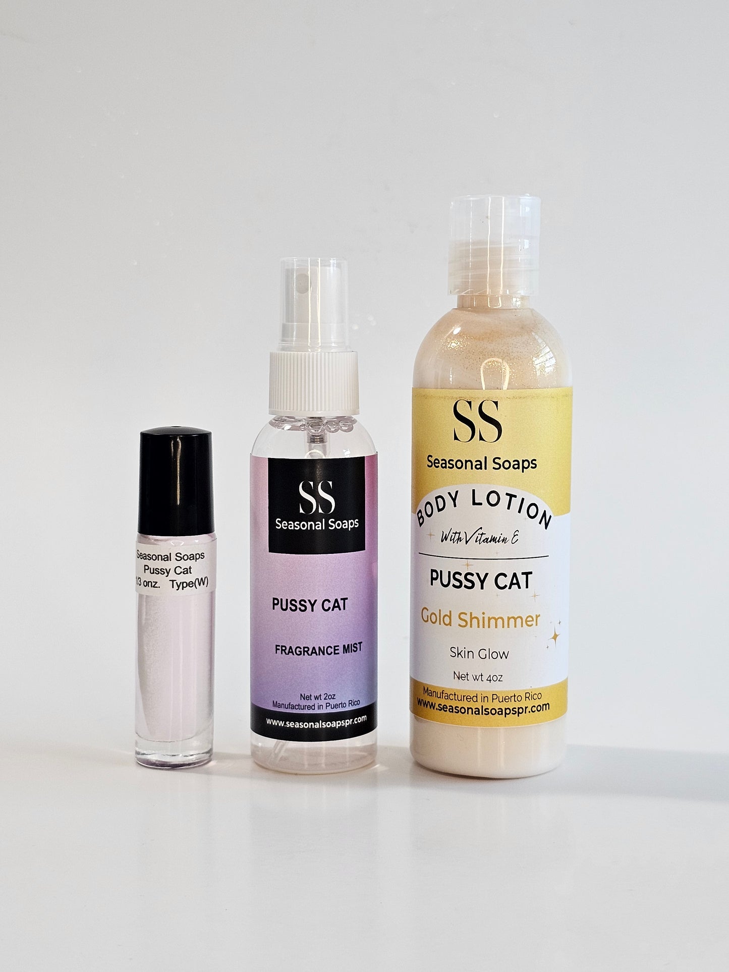 Pussy Cat Kit 3pcs women (Feromonas)