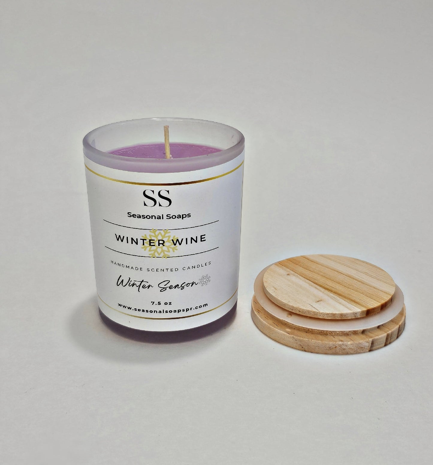 Winter Wine Soy Candle