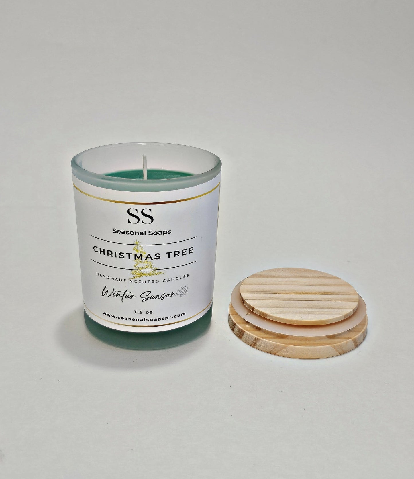 Christmas Tree Soy Candle