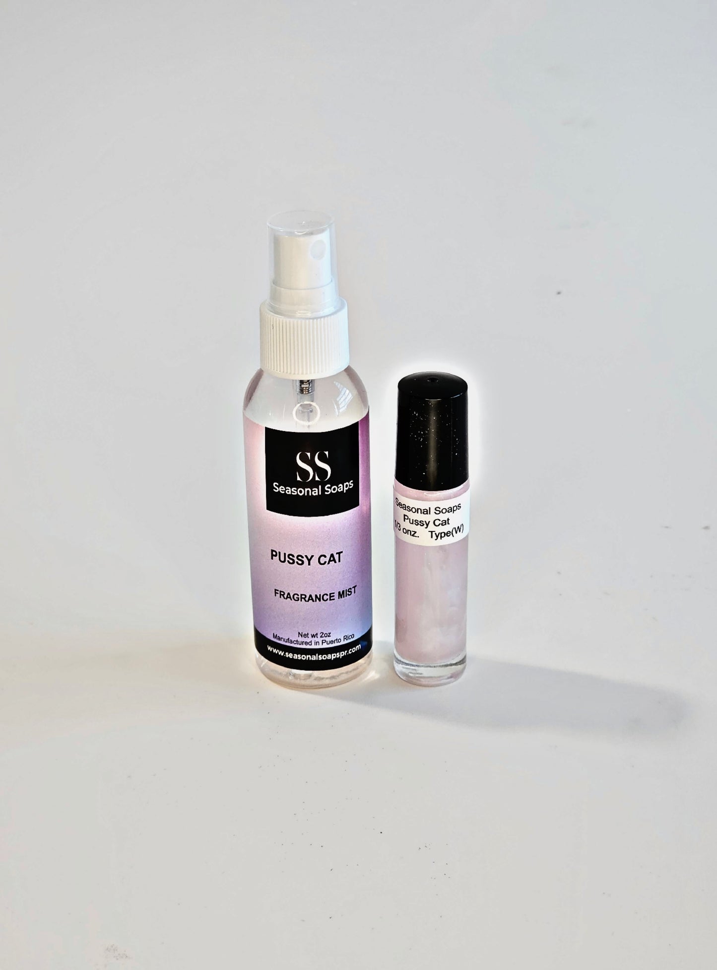 Pussy Cat Kit 2pcs women (Feromonas)(Perfume en aceite y Fragrance Mist)