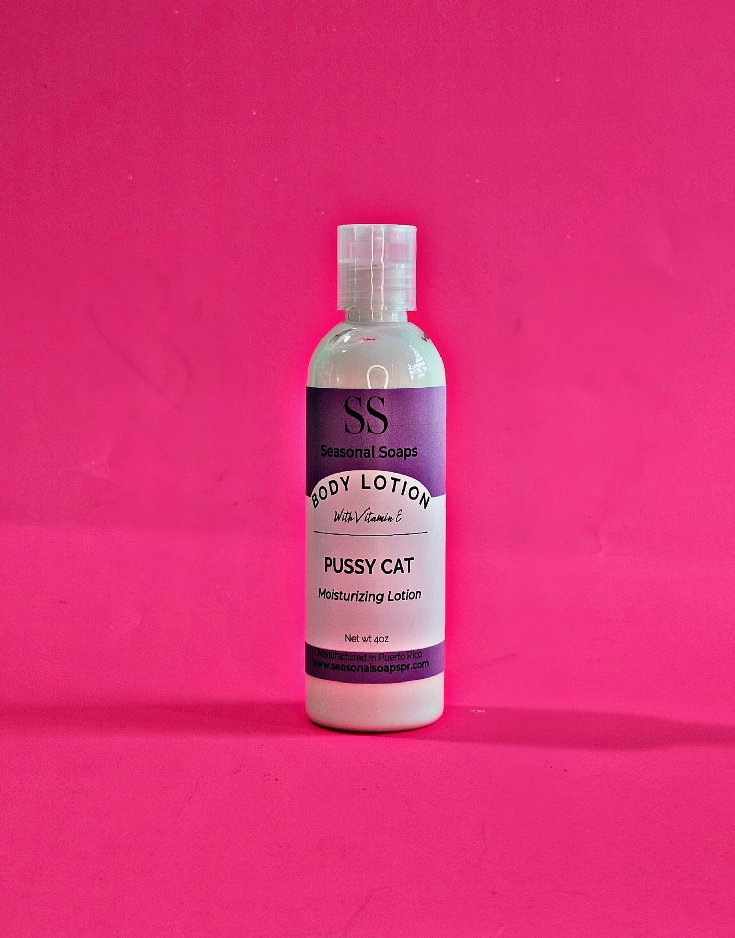 Pussy Cat Moiturizing Lotion (Sin brillo) Feromonas