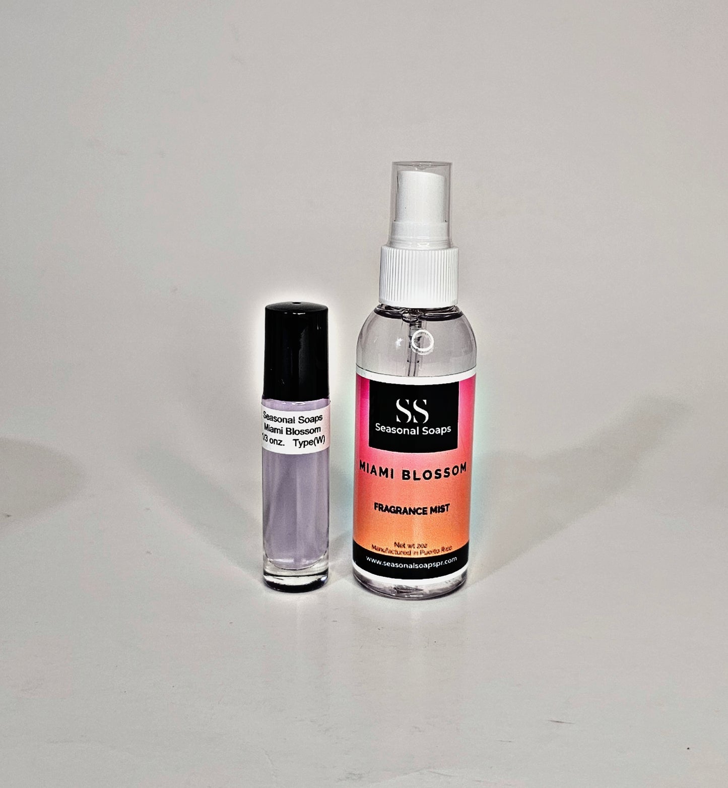 Miami Blossom 2pcs Kit (perfume en aceite y fragrance mist)