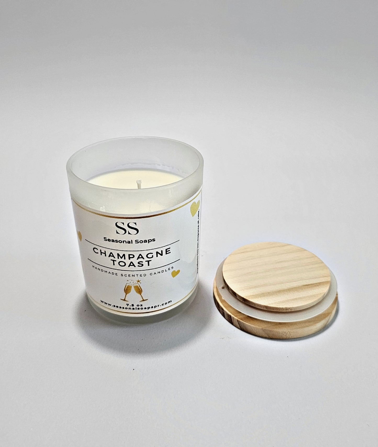 Champagne Toast Soy Candle