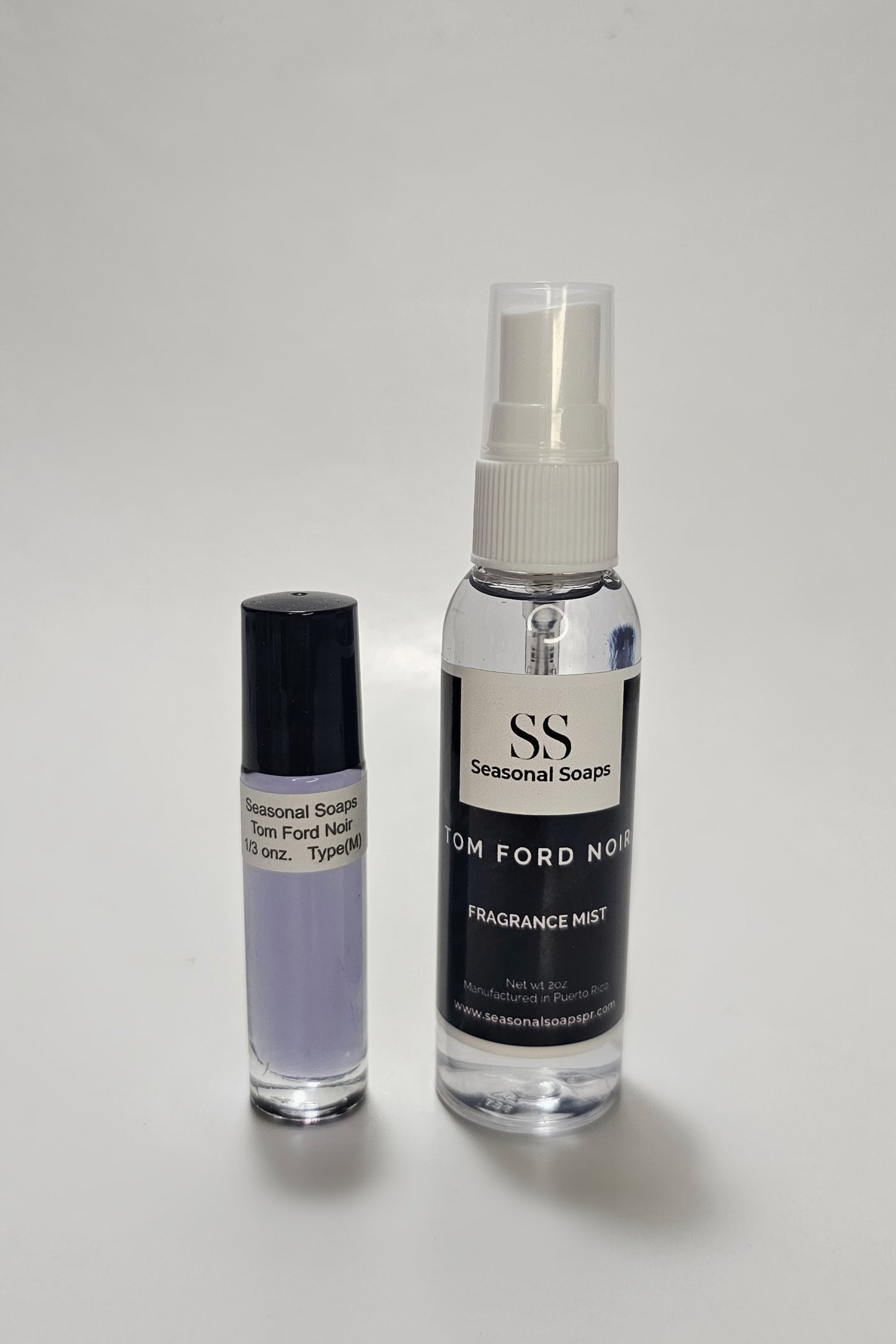Tom Ford Noir Kit 2pcs (perfume en aceite y fragrance mist)
