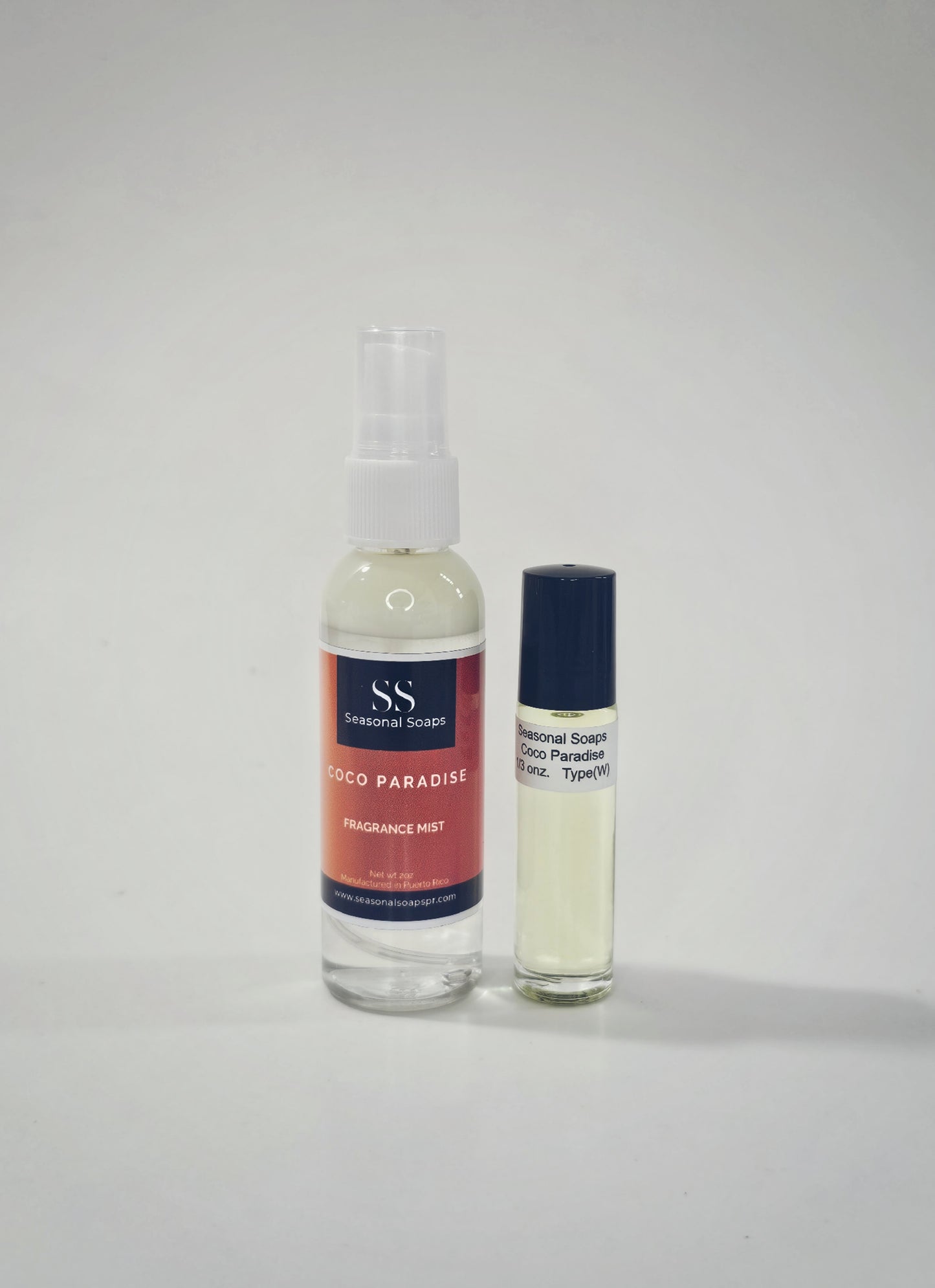 Coco Paradise Kit 2pcs (Perfume en aceite y Body Splash) W