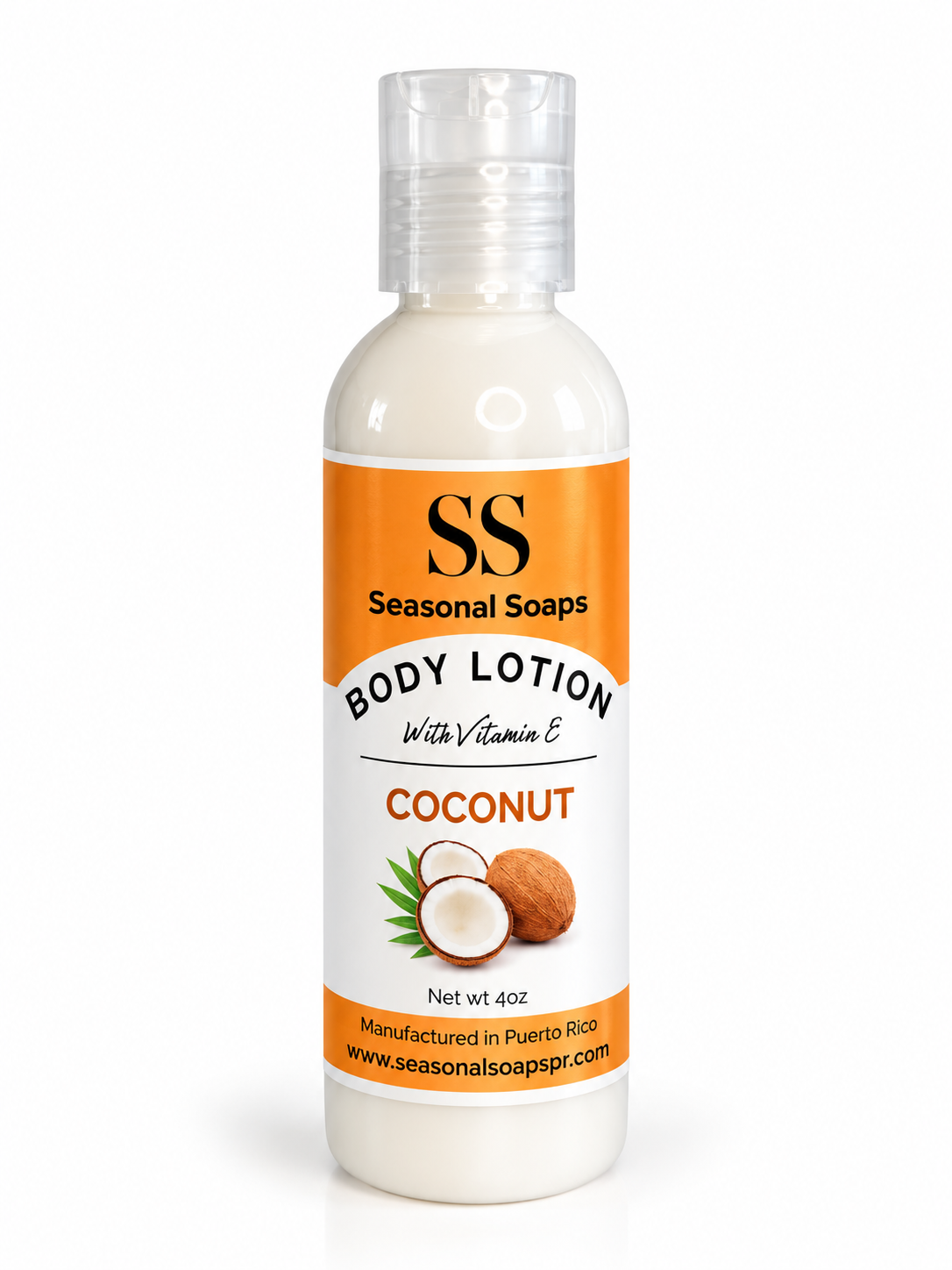 Coconut body lotion