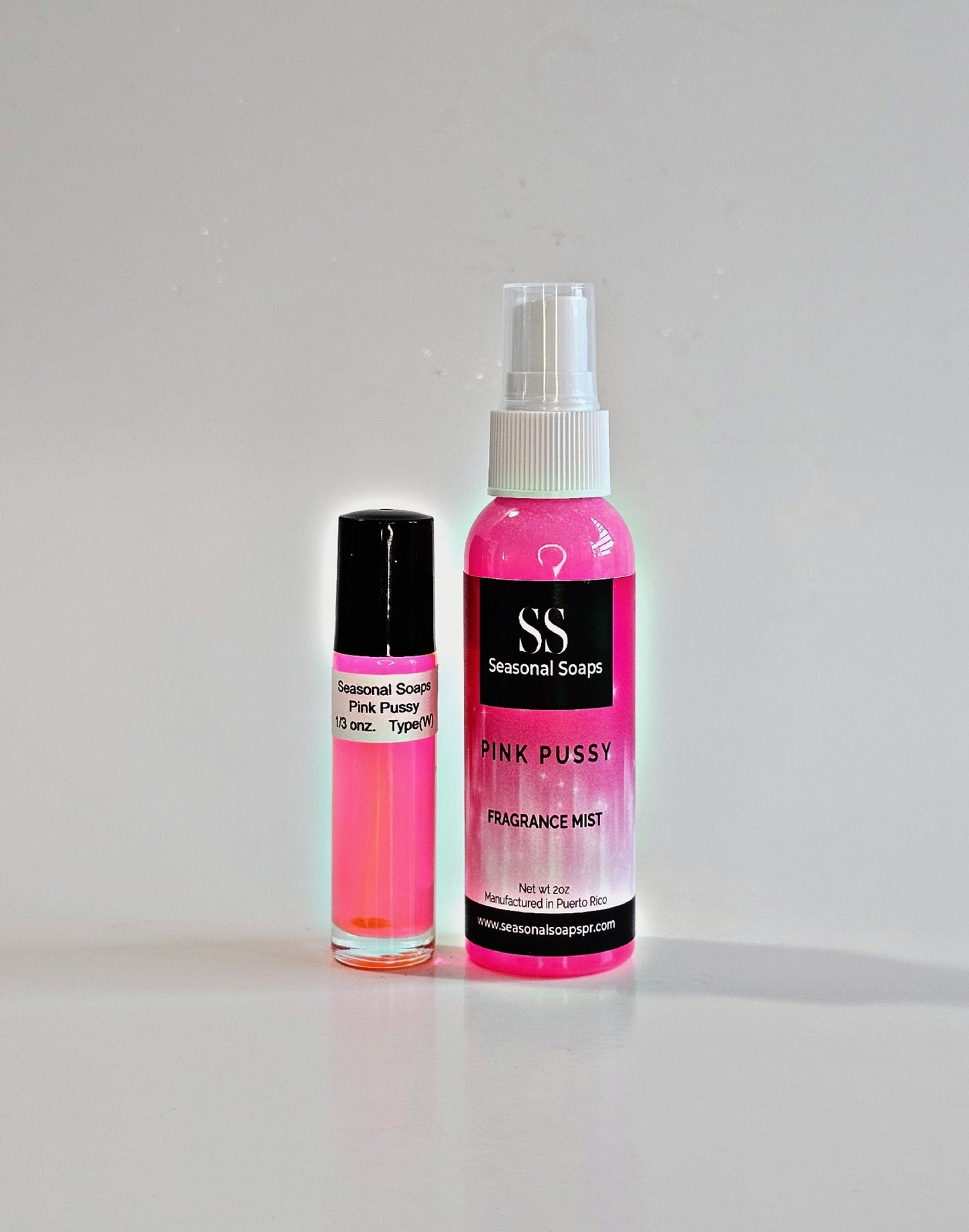 Pink Pussy Kit 2psc women(Feromonas)(Perfume en aceite y Fragrance mist)