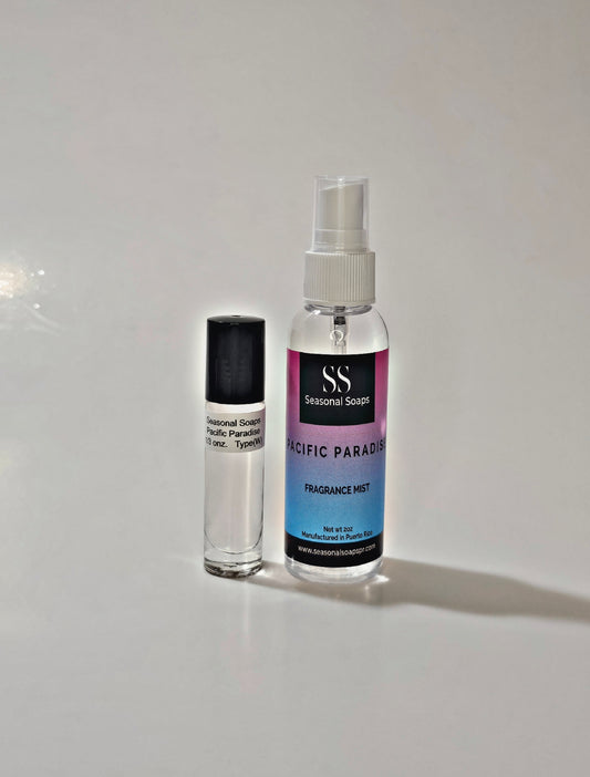 Kit Perfume en aceite con Body Splash Pacific Paradise women