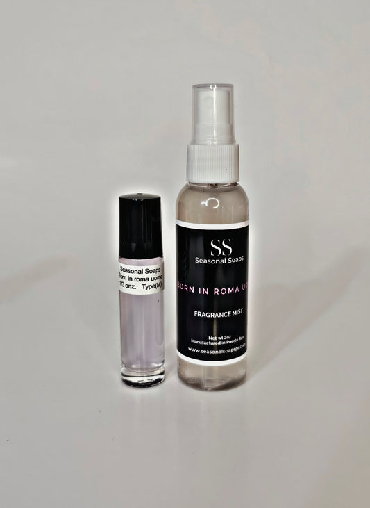 Born in Roma uomo 2pcs men (perfume y Body Splash)