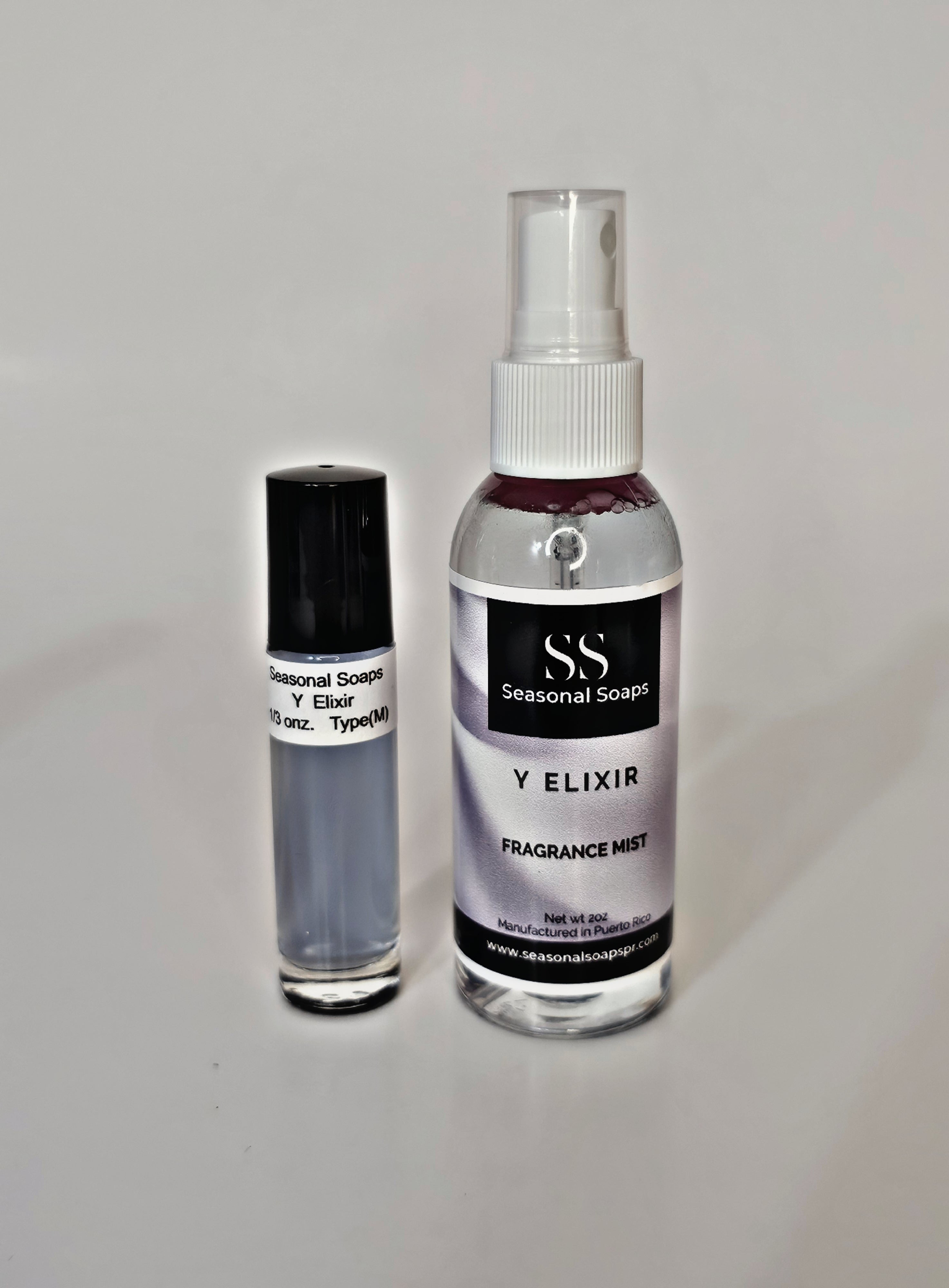 Y Elixir Kit 2pc men (perfume y fragrance mist) – Seasonal Soaps