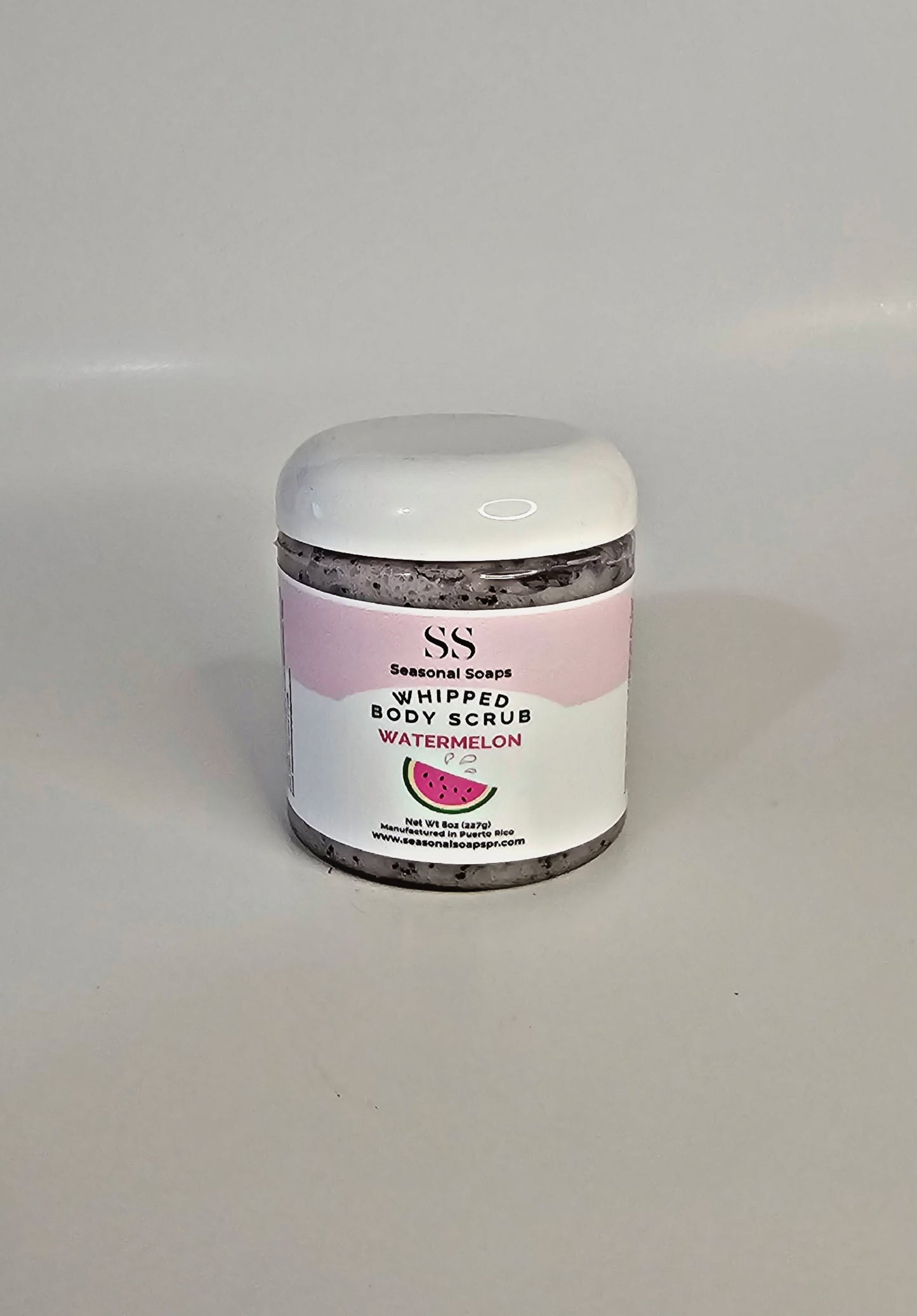 Exfoliante natural de azúcar con Jabón Batido Watermelon