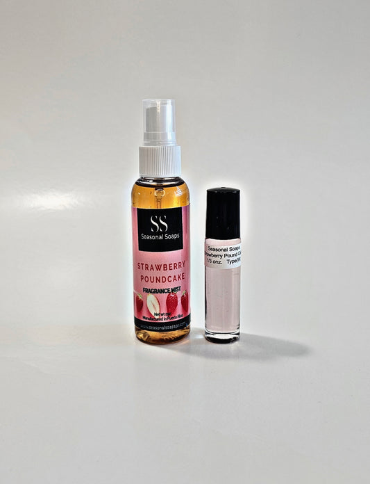 Strawberry Poundcake Kit (Perfume en aceite y Body Splash)