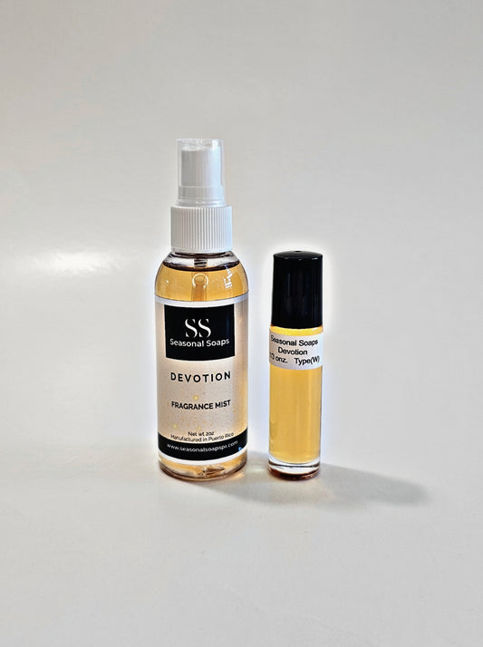 Devotion Kit 2pcs (perfume en aceite y body splash)