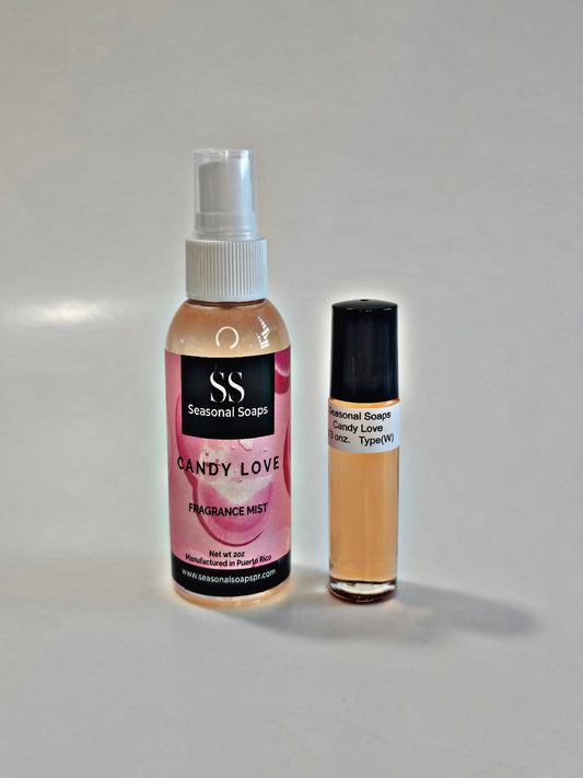 Candy Love Kit 2pcs (perfume en aceite y body splash)