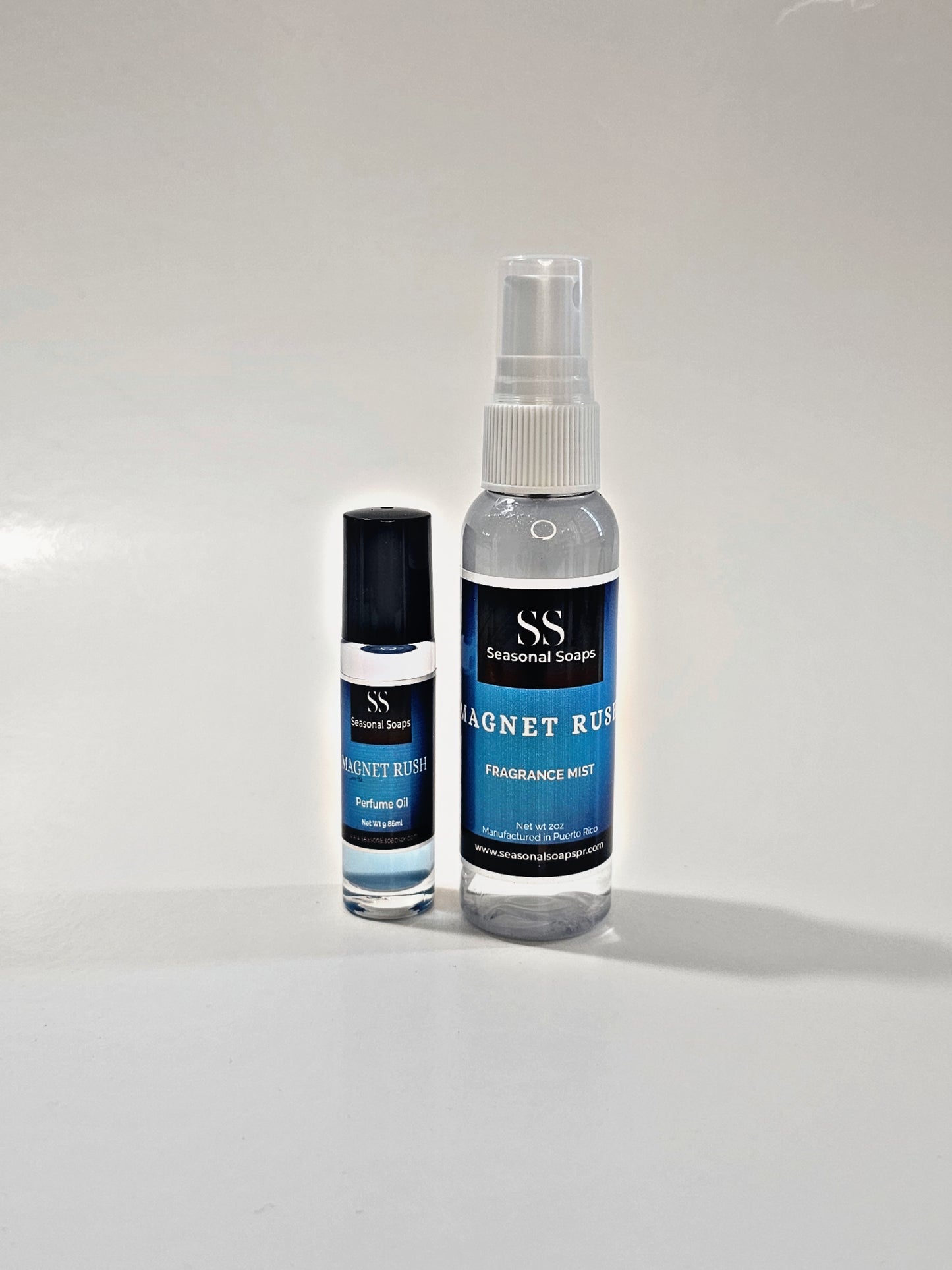 Magnet Rush for men Kit 2pcs (Feromonas) (Perfume en aceite y Fragrance mist)