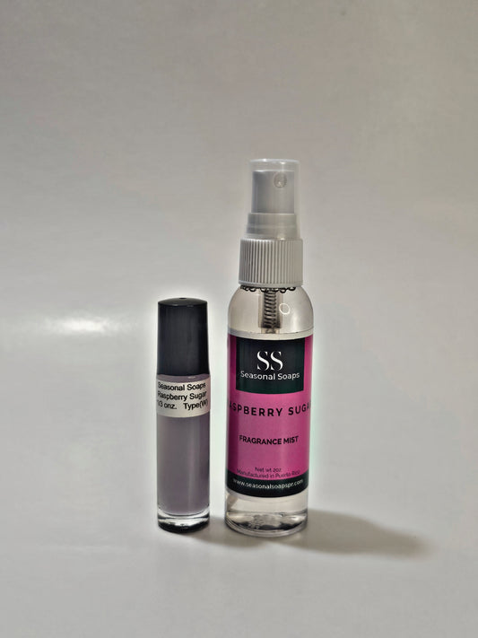 Raspberry Sugar Kit 2pcs (Perfume en aceite y Body Splash)