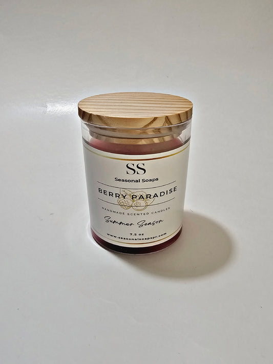 Berry Paradise soya candle