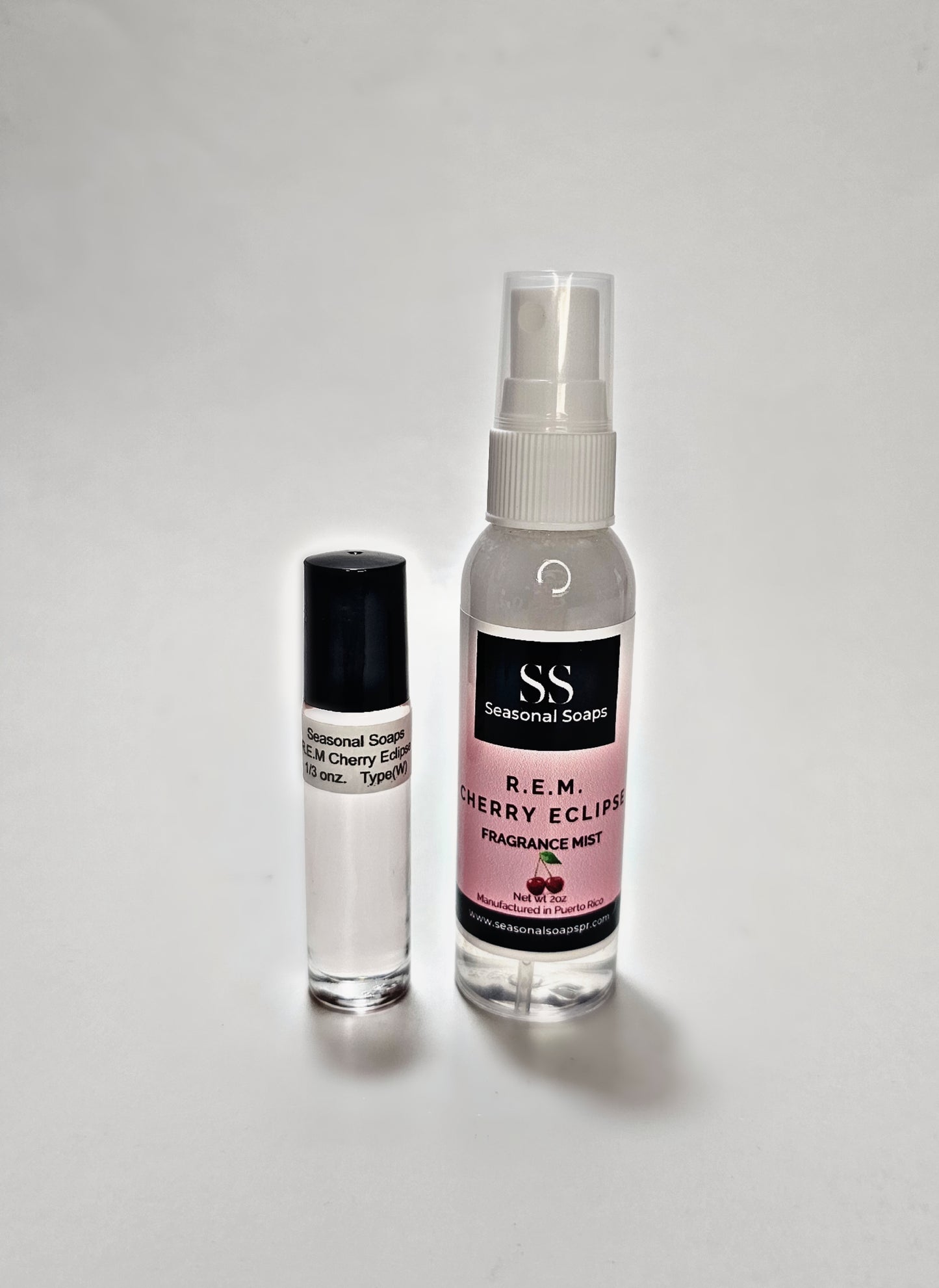 REM Cherry Eclipse Kit 2pcs (Perfume en aceite y Body splash) w