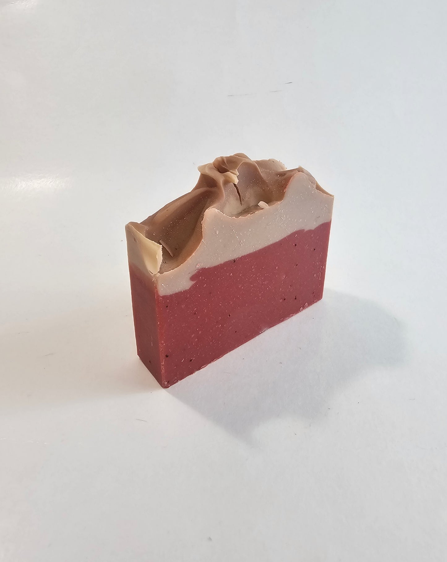 Jabón Natural en Barra Fresas con crema