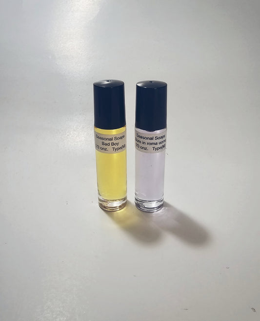 Kit 2 perfumes en aceite para hombre Bad Boy y Born in Roma uomo