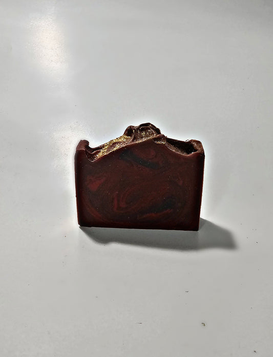Jabon natural en barra Cherrie Chocolate (San Valentin edition)