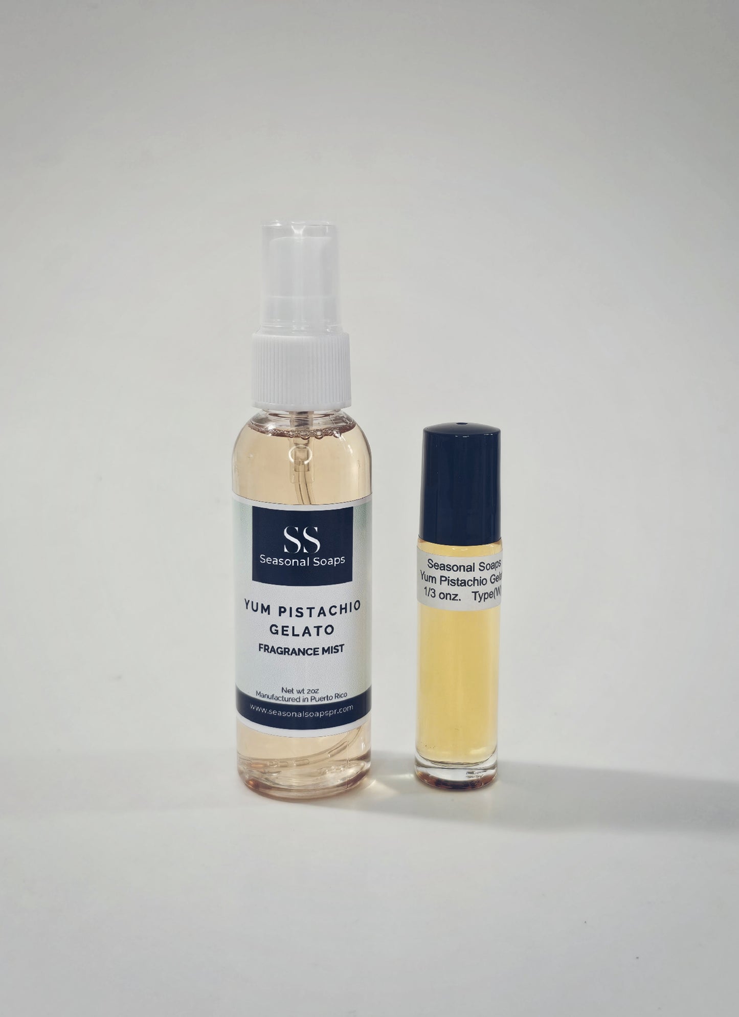 Yum Pistachio Gelato Kit 2pcs (Perfume en aceite y Body Splash) W