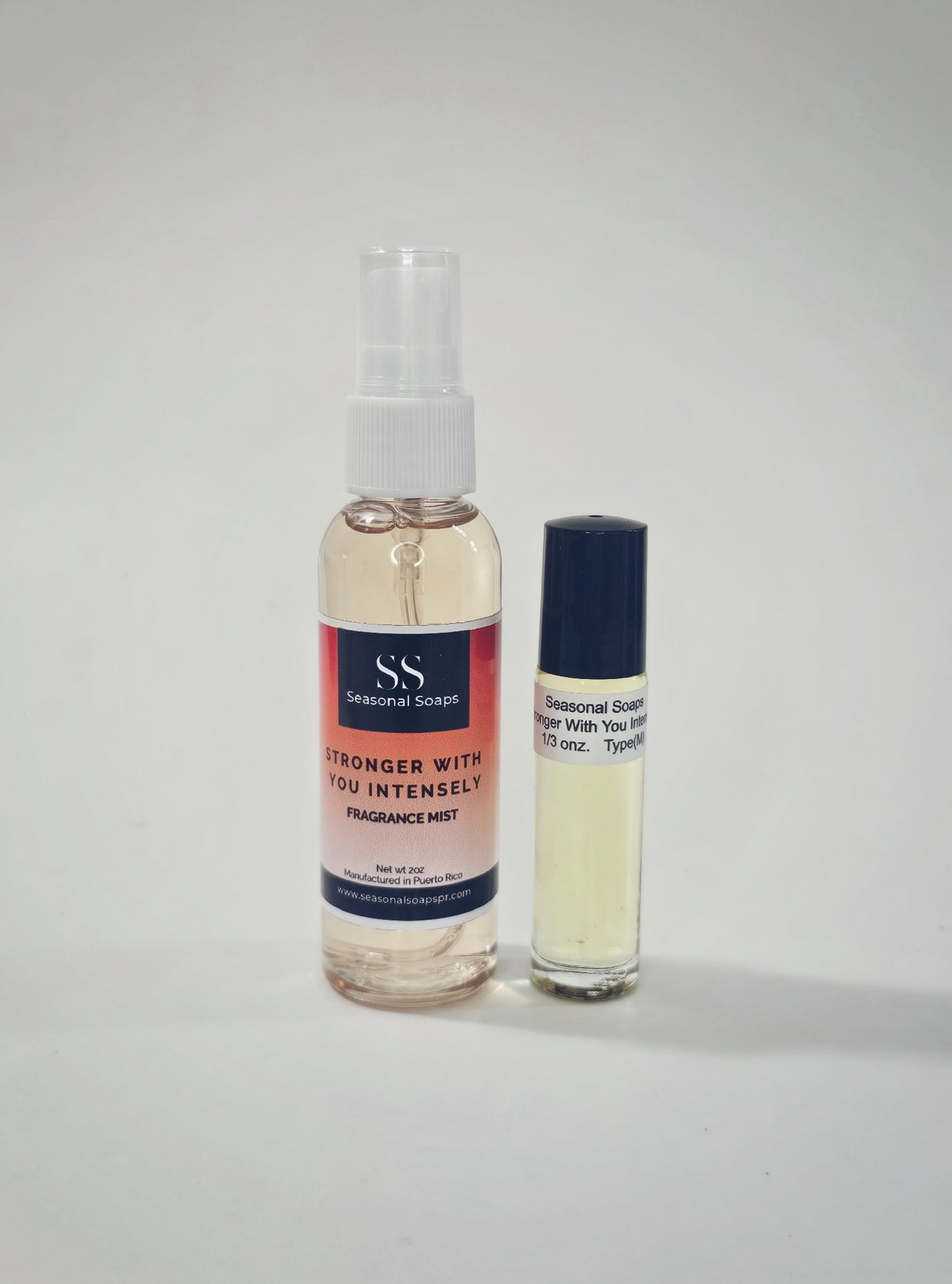 Stronger with you intensely Armani 2pcs (Perfume en aceite y Body Splash) M