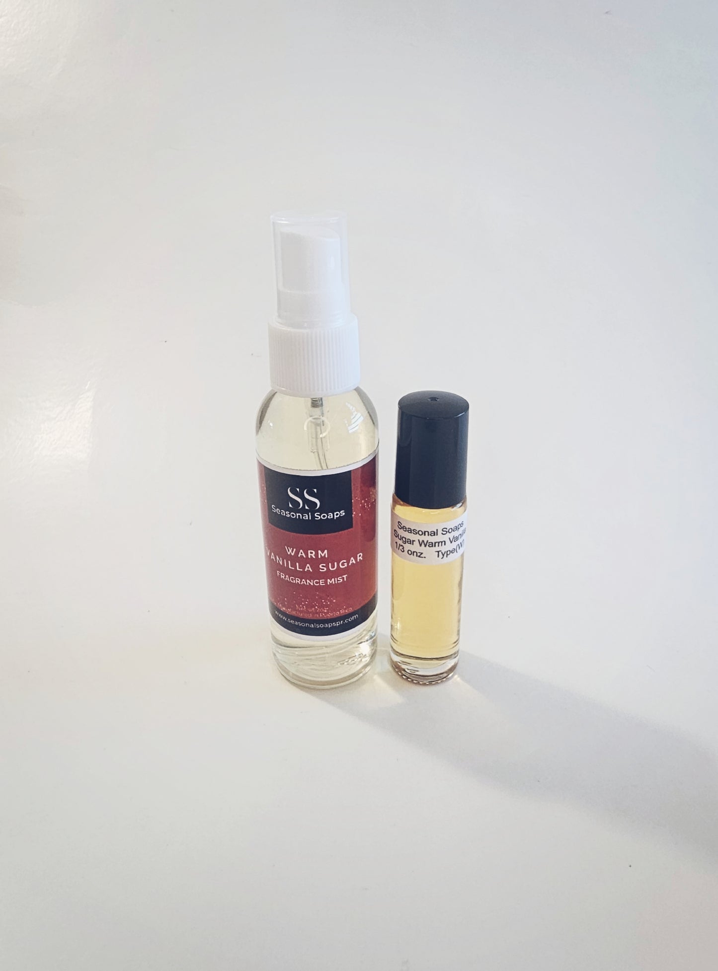 Warm Vanilla Sugar Kit 2pcs (perfume en aceite y body splash)