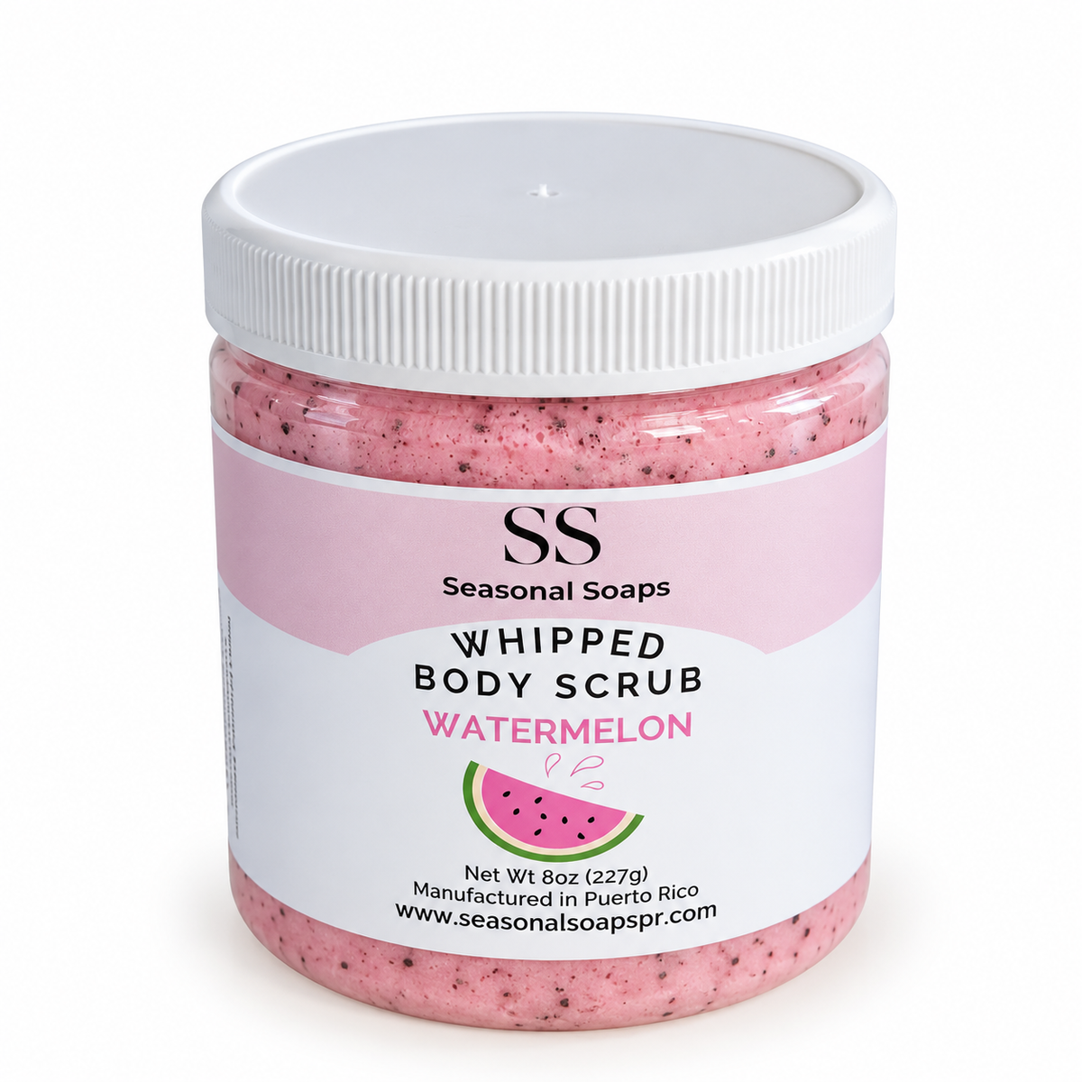 Exfoliante natural de azúcar con Jabón Batido Watermelon