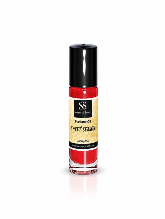Perfume en aceite Sweet Season (Feromonas) Nuevo Exclusivo de Seasonal Soaps