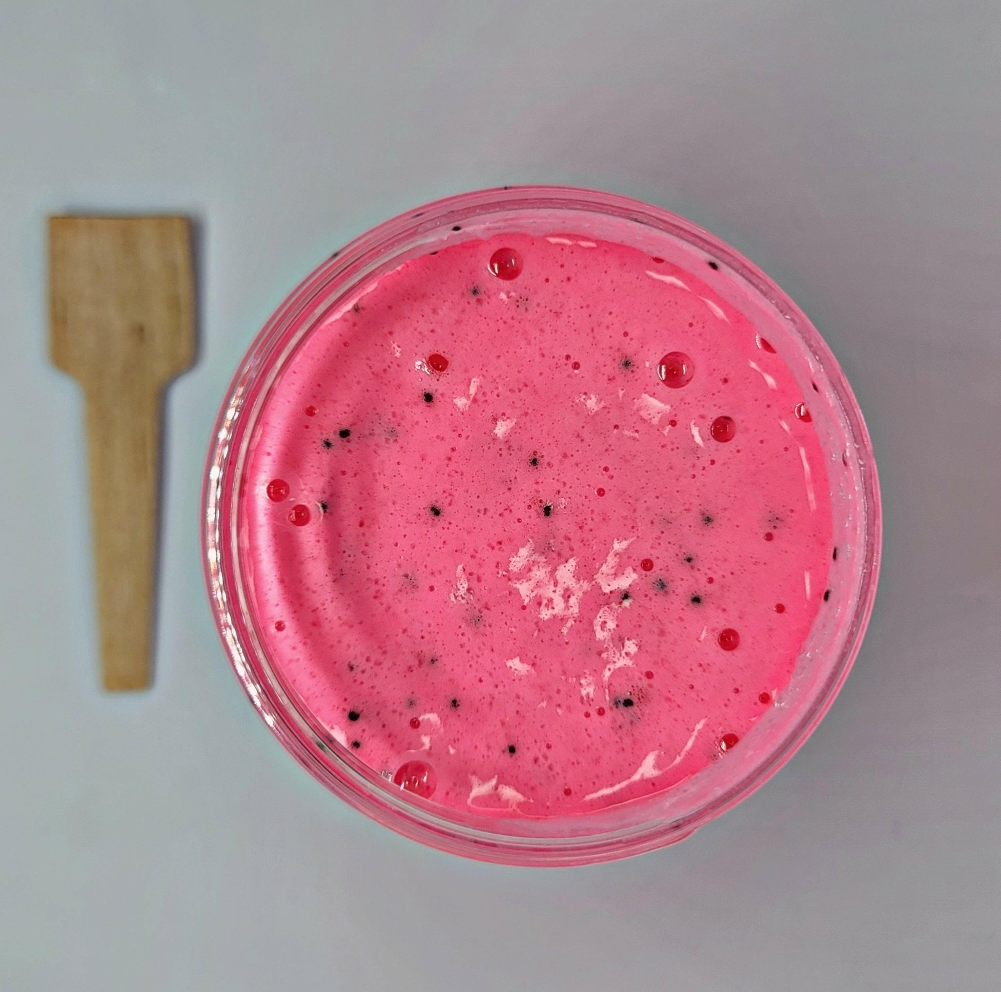 Exfoliante natural de azucar con Jabón Batido Watermelon.