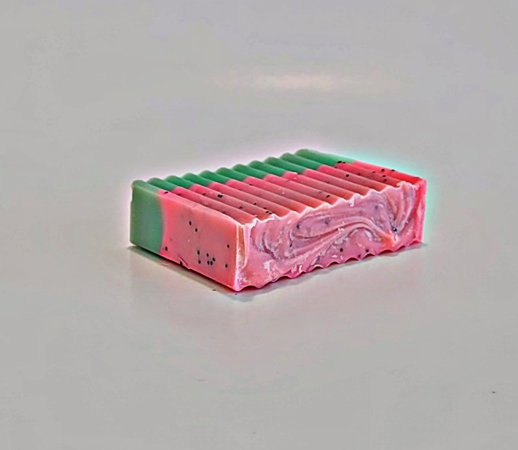 Jabón natural en barra Watermelon.